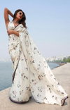 MG 330 Original Japan Satin Printed Sarees Wholesale Market In Surat